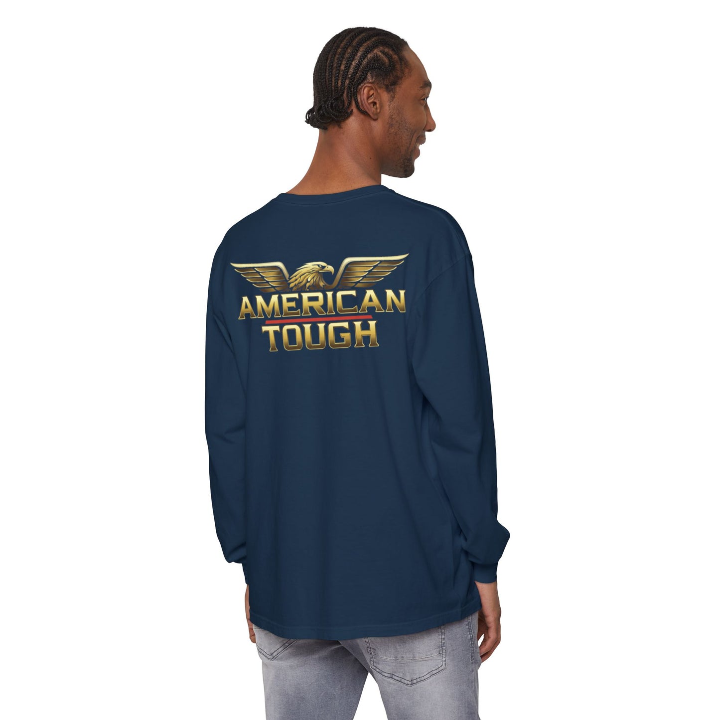 Unisex Garment-dyed Long Sleeve T-Shirt