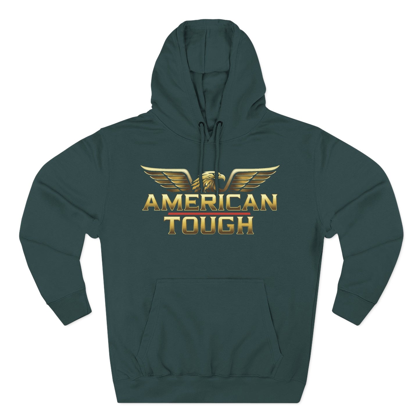 Three-Panel Fleece Hoodie