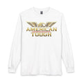 American Tough Long Sleeve Tee — Patriotic Eagle Graphic