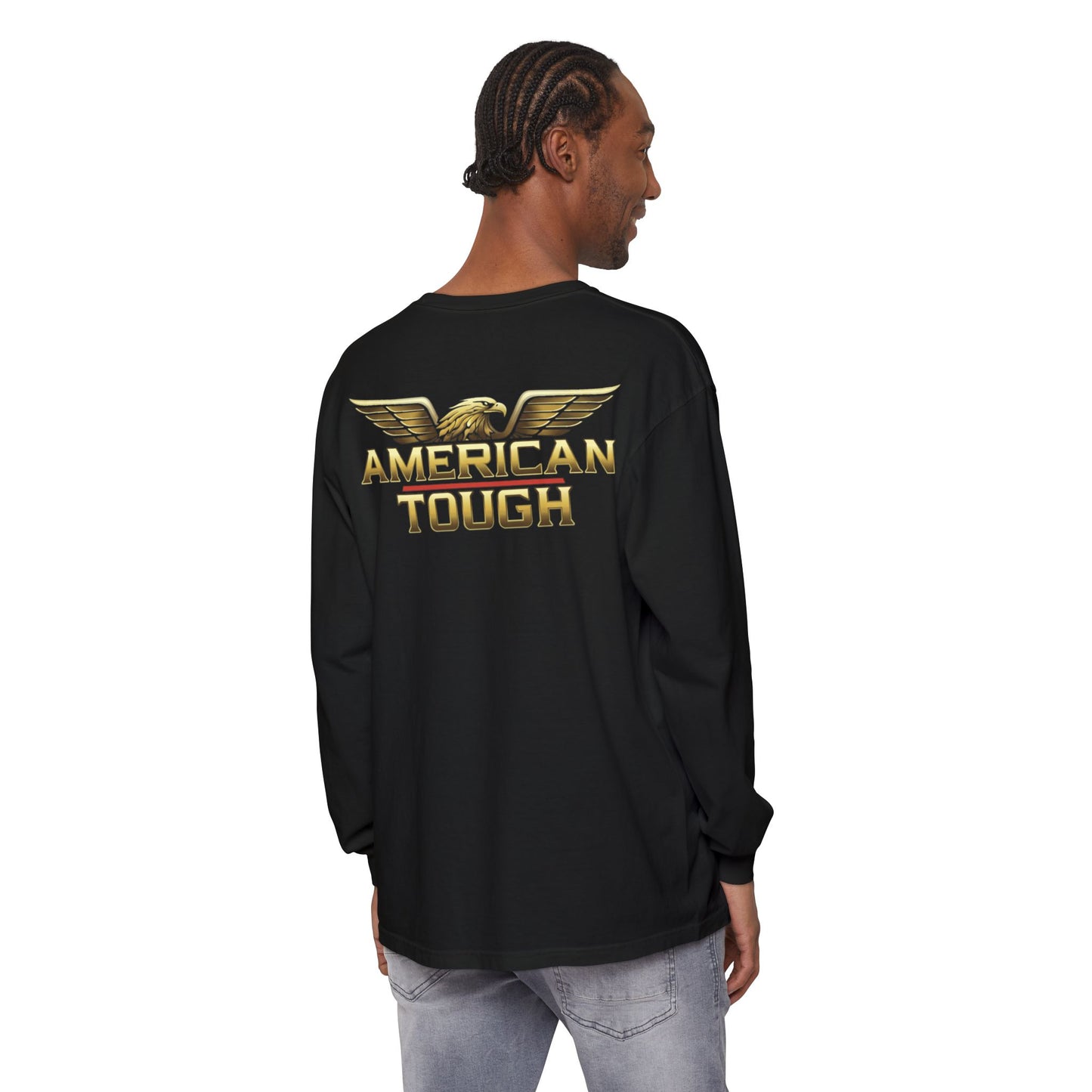 Unisex Garment-dyed Long Sleeve T-Shirt